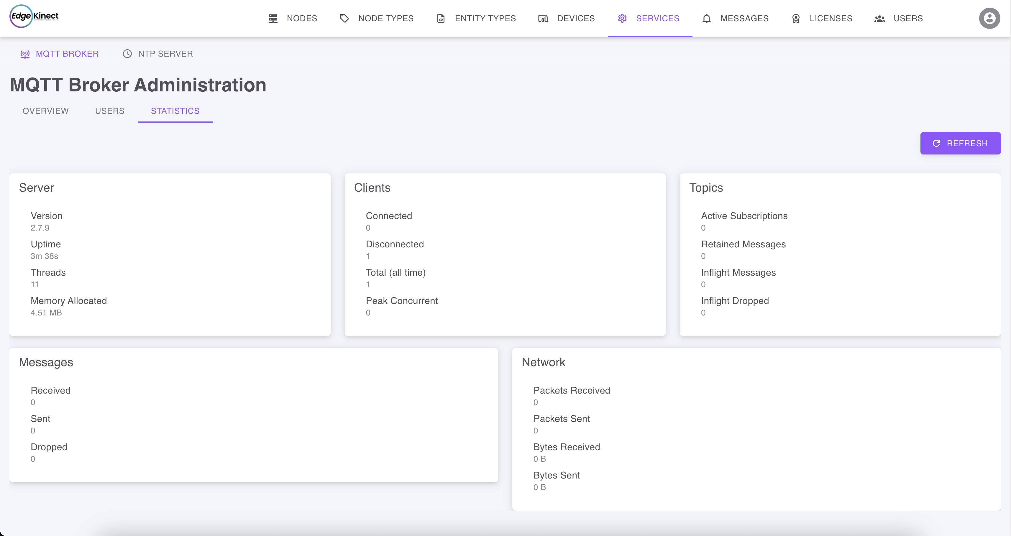 Integrated broker & NTP